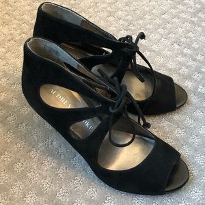 AUDREY BROOKE | Lace Up Heels